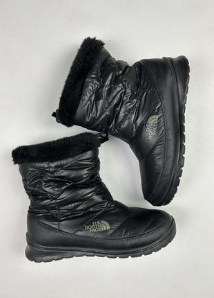 Сапоги угги ботинки женские от the north face черные