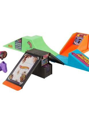 Hot wheels трек скейт парк аркада скейтпарк arcade skatepark