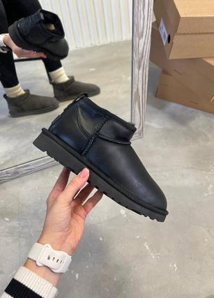 Теплые зимние ugg ultra mini leather