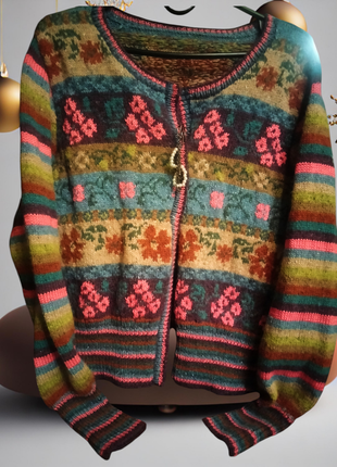 Кардиган винтаж шерсть