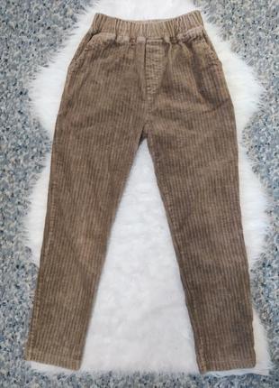 Вельветовые брюки джинсы для девочки подростка 13-15 лет