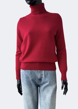 Кашеміровий светр з високим коміром водолазка гольф autograph marks&spencer 100% кашемір