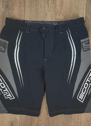 Шорти scott usa сірі вело мтб mtb форма спортивні чоловічі трекінгові карго poc rapha specialized