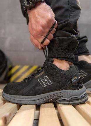 Зимние мужские кроссовки nb black вт7948(k3 4 - 02)