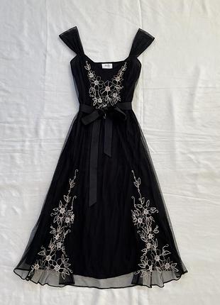 Роскошное винтажное платье от wallis