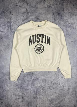 Свитшот на флисе стильный от h&amp;m