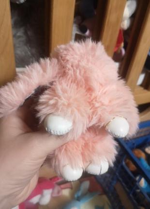 Мягкая игрушка брелок зайка зайка зайчонок пушистый