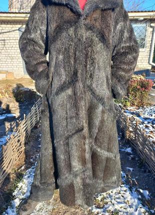 Шуба із нутрії