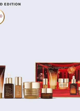 Лімітований набір для догляду за обличям estee lauder powerful nighttime repair skincare set