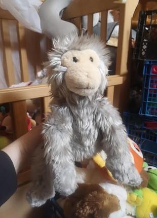 Мягкая игрушка обезьяна ty обезевая