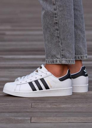 Кроссовки adidas superstar white