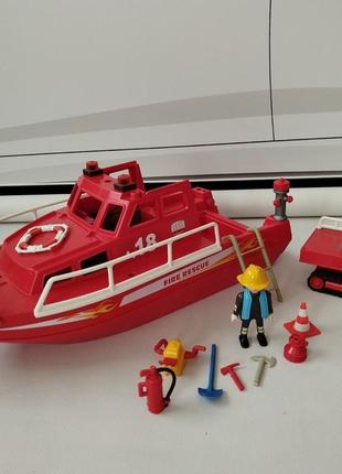 Конструктор playmobil катер спасателей (6336507)