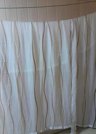 Тюль шифонова в принт