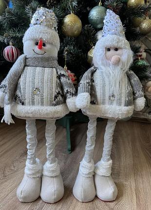 Санта клаус,дід мороз,сніговик,новорічний декор,новорічні іграшки