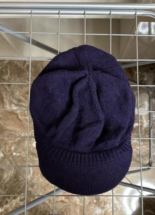 Тепла кепка з козирком шапка