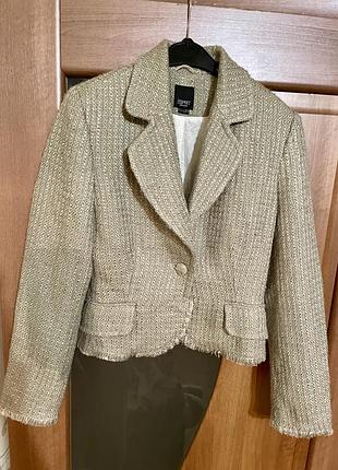 Твидовый жакет, пиджак