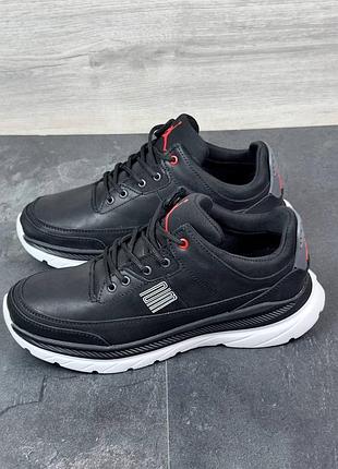 Мужские кожаные кроссовки jordan