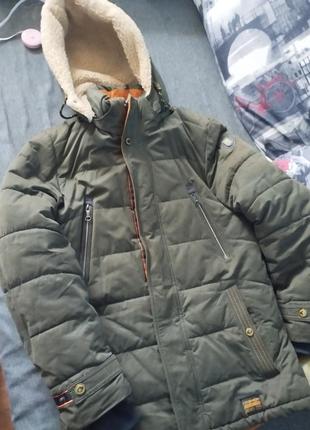 Зимова тепла курткапарка