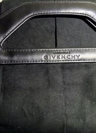 Винтажная замшевая сумка givenchy parfum