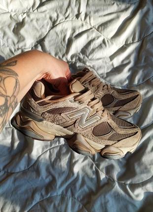 Крутые кроссовки унисекс new balance 9060 mushrooms 36-45