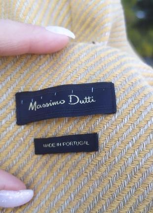 Пальто massimo dutti. хлопок и лен8 фото
