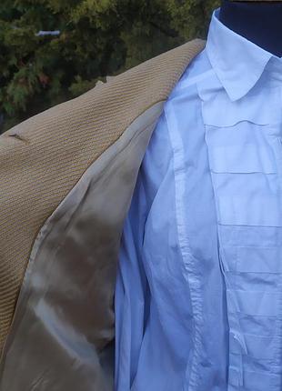 Пальто massimo dutti. хлопок и лен7 фото