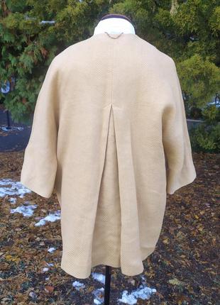 Пальто massimo dutti. хлопок и лен3 фото