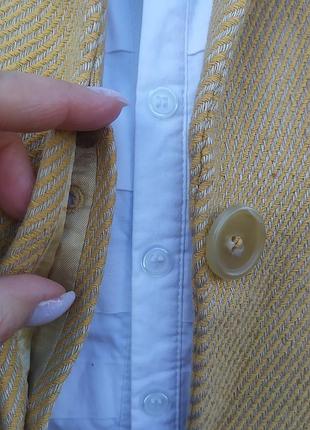 Пальто massimo dutti. хлопок и лен6 фото