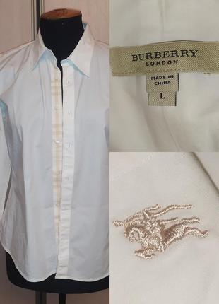 Рубашка хлопковая burberry
