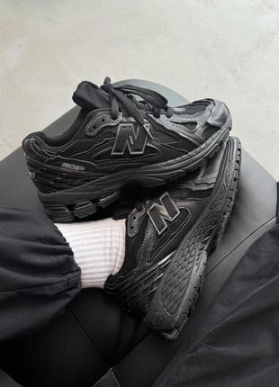 Кроссовки new balance 1906d protection pack black leather