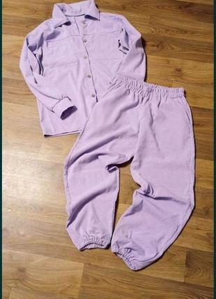 Велюровый костюм