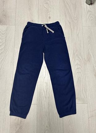 Эмно-синие шлисовые брюки carters kids, размер 7.