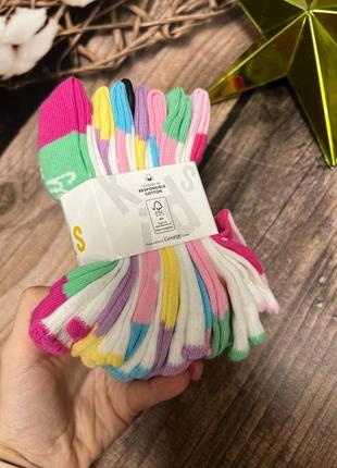 Набор носков 7 шт для девушки 27-30 размер от george