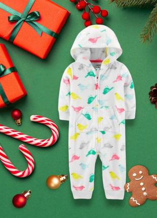 Ромпер фліс картерс флис carters комбінезон чоловічок утеплений
carter's