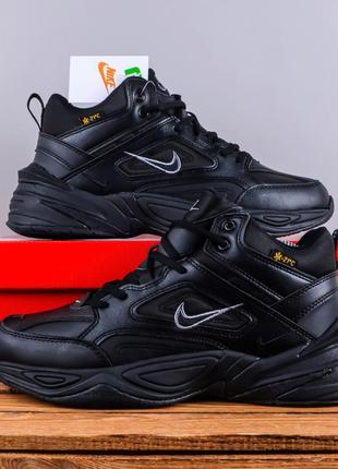 Зимние кроссовки LAQUER nike m2k tekno с мехом