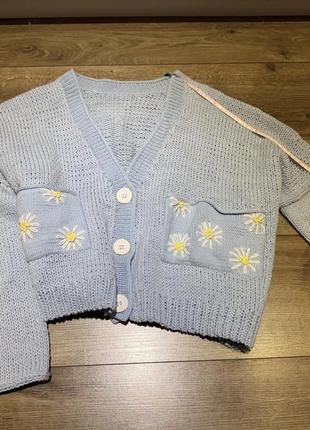 Стильна короткий кардиган кофта