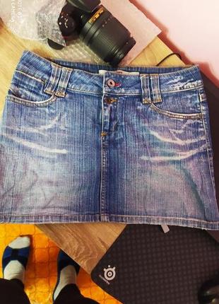 Джинсовая юбка only