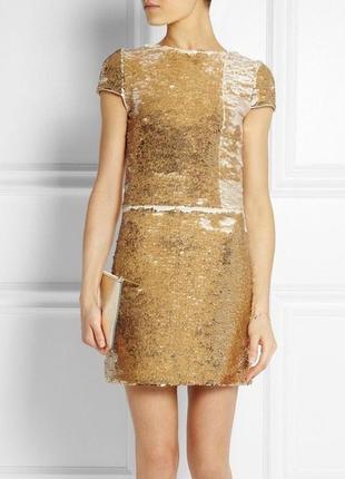 Maje elise sequin dress платье с пайетками