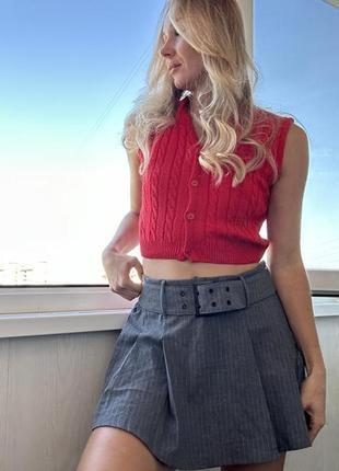 Юбочка в складку