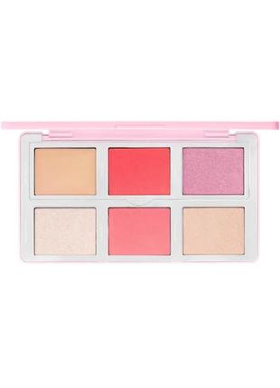 Палитра румян и хайлайтеров natasha denona diamond &amp; blush palette darya