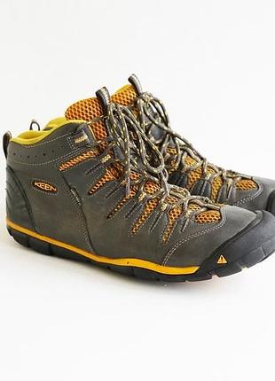 Ботинки кожаные непромокаемые keen waterproof размер 43-44