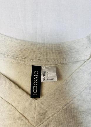 Жилетка h&m утепленная свет серый l мужская des sports8 фото