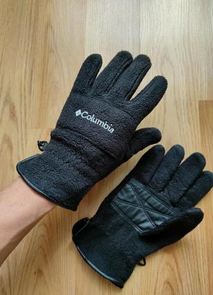 Флисовые варежки columbia s-m флисовые перчатки columbia the north face rab