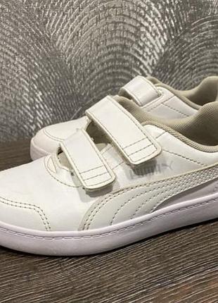 Пума 30 размер, кеды puma оригинал, пума белые кеды размер 30
