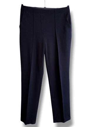 Прямые узкие брюки из трикотажа джерси marks & spencer.