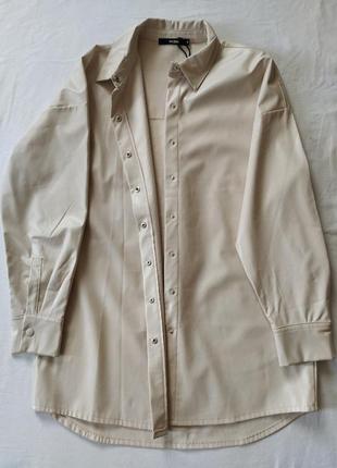 Блуза bik bok, эко- жакет женский, оригинал, 
size m ,l