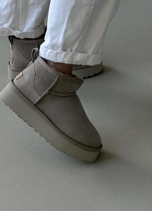 Угги ugg. натуральный мех,натуральная замша. р-р 40