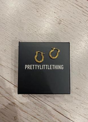 Сережки prettylittlething