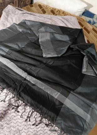 Шаль, 90*230см, 100% натуральный шелк