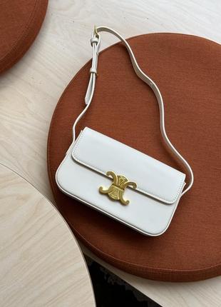 Сумка celine белая